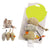 New 3 pcs/ package Plush False Long Tail